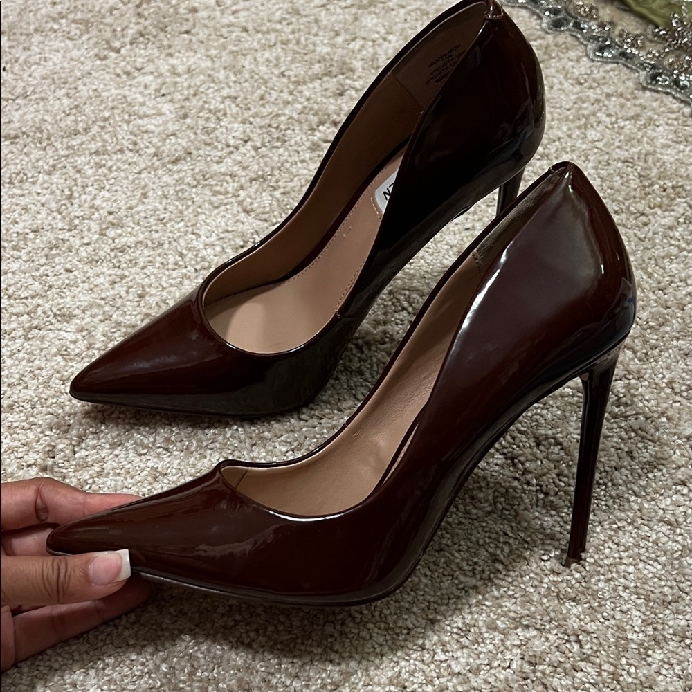 Elegant Chocolate Brown Stiletto Heels
